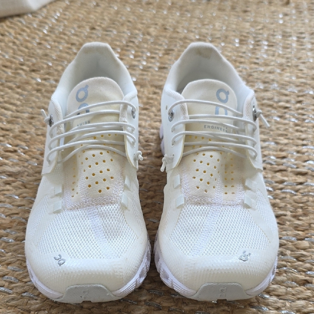 On Running White Athletic Shoes